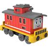 THOMAS & FRIENDS Fisher-Price - Il Trenino Thomas Bruno la Carrozza Frenante Locomotiva Die-Cast a Spinta, Trenino Giocattolo per Bambini 3+ Anni, HHN55