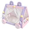 Ocastuted Lettino Per Bambole - Casetta Miniatura Per Il Riposo Con Una Tenda Adorabile,Culle Per Bambole Neonato,Per Bambini, Ragazze, Bambini Piccoli, Gioco, Asilo, Gioco del Far Finta, Casa e