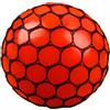 Whyzsjnclg Fidget Mesh Balls Squeeze Sensory Grape per adulti Ufficio di scarico della pressione, rosso