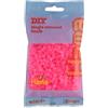 Hama Sacchetto di Perline | Circa 1000 Perline Midi Fuse | Decorazione a Mosaico Arti e Mestieri per Bambini creativi dai 5 Anni in su | Fucsia Neon
