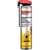 SONAX Spray per contatti elettrici (400 ml) pulisce connettori e altre parti elettriche + assicura un eccellente flusso di corrente | Art. N. 04603000