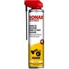 SONAX Spray Sbloccante Super Svitante 400 ml con Shock Termico Allenta Collegamenti Bloccati Ruggine Silenzia Cigolii