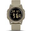 HANPOSH Orologio Digitale Uomo Sottile Impermeabile LED