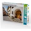 Calvendo Tipiche case engadinesi nella via del villaggio di Guarda 1000 pezzi puzzle paesaggio 640x480mm, Dieterich Werner; 7453862