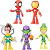 Hasbro Spidey e i suoi fantastici amici Set di 5 personaggi