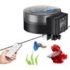 EQULIUS Mangiatoia automatica WiFi per acquario, mangiatoia automatica per pesci, distributore di mangime per pesci, controllo Wi-Fi con app, capacità 20 x 7 ml