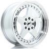 Jr Wheels Un cerchio JR Wheels JR6 16x7 ET25 4x100/108 Silver Machined Face