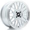 Jr Wheels Un cerchio JR Wheels JR23 16x7 ET20 4x100 Hyper Silver con bordo