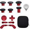 CometSouth 13 in 1 levette in metallo per Xbox One Elite Series 2, accessori per controller Elite Series 2, accessori di ricambio per gaming, joystick in metallo Mod 6 Swap, 4 palette, 2 D-pad, 1 strumento