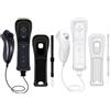 CLVIZCXOM 2 set di telecomando per Wii/Wii U con MotionPlus (nero e bianco)