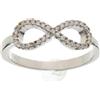 Beneto Anello Silver Ring Infinity AGG208 - Circuito: 56 mm sBE0440-56 Marca, Estándar, Metallo Non prezioso, Nessuna Pietra preziosa