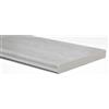 nextradeitalia 1PEZZO MENSOLA MURALE STONDATA Col. Rovere grigio cm.100x25x2,5