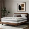 HOMAVO Materasso 140 x 190 cm - Materasso a molle insacchettate a 7 zone, utilizzabile su entrambi i lati, grado di durezza H3/H4,25 cm di altezza, con memory foam, certificato Oeko-TEX, 100 notti di