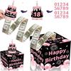 Tazuxetuqe Scatola di Denaro per Compleanno Contenitore per Banconote Regalo per Torta Set Estraibile con Carte Soldi Come Mazzo Sorprendente Scatola Estraibile per Compl