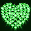 VEEKAY 120 Pezzi Mini Lampada a LED, Palloncini Luci, Rotondo Lanterne di Carta, Colorate per Matrimonio Compleanno Halloween Festa di Natale Capodanno Decorazione