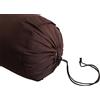 SAFFRON capezzale federa decorativo letto cuscino rotondo marrone cuscino in cotone 17,8 cm diametro x 66 cm di lunghezza (18 cm di diametro x 66 cm di lunghezza) sfoderabile