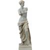 Generic Afrodite Venere di Milo statua dea greca scultura museo copia grigio 31,5 cm