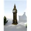 Generic Big Ben With Clock bigben in metallo dorato, souvenir londra bigben in metallo dorato (verde, medio)