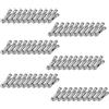 CHUANGOU 60 Pezzi Spiaggia Asciugamano Clip，Mollette in Acciaio Inox，per Trapunta, Asciugamani, Coperta, Lenzuola, Vestiti（1.8cm）.