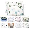 Homebliss Federe Cuscino 50x70 cm Set 2 Pezzi Microfibra, Foglie di Ginkgo