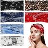 SYEYCW 6 Pezzi Fascia per Capelli Donna, Largo Elastico Morbido Estate, Boho Stampa Accessori, Morbide Sciarpe Multicolori e Sottili, per Yoga, Sport, Skincare e Lavoro Quotidiano Accessori Capelli