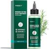 VOERUY Trattamento per il cuoio capelluto al rosmarino e tea tree, Senza risciacquo, antiforfora, lenisce il cuoio capelluto secco e pruriginoso, formula idratante,Rinforza le radici dei capelli, 120 ml