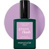 Manucurist Smalto Semipermanente Unghie Lilla Green Flash Lisa Lilas - Gel Unghie - 12-free, bio-based (84%) - Manicure Professionale - Made in France - 15 ml