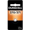 Duracell 370/371 Silver Oxide Button Battery, 1 Count Pack, 370/371 1.5 Volt Battery, Long-Lasting for Watches, Medical Devices, Calculators, and More