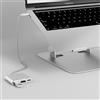 Battony Adattatore AV digitale USB-C a 4K HDMI per MacBook Pro/Air, USB 3.0 5Gbps trasferimento data e cavo intrecciato 100W PD 50cm compatibile con Mac Pro Air M1 M2 iMac e altri