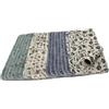NOVACENTIX Asciugamani di carta igienica riutilizzabili, rotolo da 24 pezzi, lavabili, assorbenti, antistrappo, bidet, asciugamani in cotone, senza rifiuti, accessori per la pulizia del bagno (4 colori)