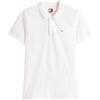 Tommy Jeans Tjm Slim Placket Polo Ext, Polo a Maniche Corte Uomo, Bianco (Ecru), XXL