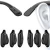 DuHeSin Cuscinetti auricolari per occhiali in 3 misure, compatibili con Ray Ban Meta (Gen 1 & 2) Wayfarer/Skyler/Headliner, cuscinetti in silicone antiscivolo per Meta AI Smart Glasses Grippers, accessori