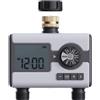 Aqualin 2 vie Centralina Irrigazione Digitale Giardino Timer programmabile per irrigazione da Giardino Sistema Controller/Ritardo Pioggia/Irrigazione Manuale/Funzione Automatico