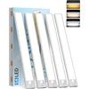 PZSUNLY Led Sottopensile Cucina, 30 cm Luci Led Senza Filo, 5 Pezzi