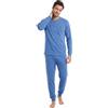 o-day De Fonseca Pigiama Uomo Cotone Lungo Leggero Maniche Lunghe Pantalone
