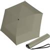 Knirps Ombrello tascabile Knirps Ultra US.050 Slim Manual - Ultra leggero e piatto - Resistente alle tempeste - Antivento - 21 cm