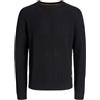 JACK & JONES Jjpannel Knit Crew Neck Aw25 Jjpannel Knit Crew Neck Aw25 Uomo (Pacco da 1)