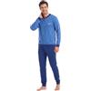 o-day De Fonseca Pigiama Uomo Cotone Lungo Leggero Maniche Lunghe Pantalone