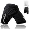 Gold BJJ Men's Rash Guard Hotpants