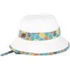 SOWAY Bob Unisex Bambino Anti-UV UPF50+ Leonard - 3 colori, motivi turchesi, 1-2 Anni