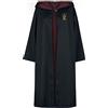 Harry Potter Gryffindor Unisex Mantello nero 100% poliestere
