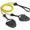 SheerFaring Training Pull Strap Cinghia Esercizio Elastico Resistenza Corda Trazione Attrezzo Nuoto Secco Tubi Ispessiti E Cuciture Rinforzate per Allenamenti
