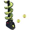 Generic Macchina portatile per lanciare palline da tennis - Angolo regolabile, può contenere 30 palline, alimentato a batteria, per allenatori e principianti, ideale per la pratica e lo sviluppo delle abilità