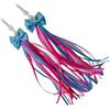 ZEPFJHE Colorful Bike Handle Streamer per scooter, blu, D