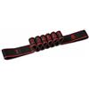 Homyl Fascia Allenamento in Tessuto per Bambini, Banda Elastica Segmentata con Sezioni Numerate per Allenamento e Stretching, per casa, Nero, Rosso