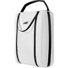 KQFCAZRE Golf Footwear Case Borsa Portascarpe Golf Custodia Scarpe Sacca Porta Scarpe Design Strutturato Pu Opaco Manico Comodo Leggera E Resistente Adatta per, Array, Bianco