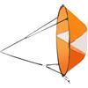 Toyvian Tenda Pieghevole per Kayak Arancione in PVC con Protezione UV e Facile da Montare, Accessori per Canoa Gonfiabile con Finestra Trasparente per Sport Acquatici