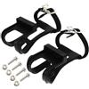 VICASKY Cage Puntapiede per Bici, Set 1 Pezzo Cinghie, Nero