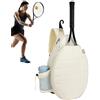 Generic Borsa da tennis da donna, impermeabile, con chiusura rimovibile | Zaino da uomo donna bambini racchetta da pickleball racchetta da badminton