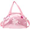 Kisangel Ballet Bag per Ragazze Rosa, Capienza Grande, Borsa Danza | Tracolla Regolabile, Chiusura con Zip, Oxford e Poliestere, per Scarpe da Ballo e Uso Quotidiano
